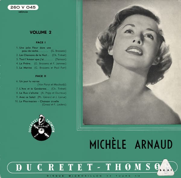 Album cover art for Michèle Arnaud Volume 2