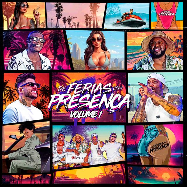Album cover art for De Férias Com Presença, Vol. 1