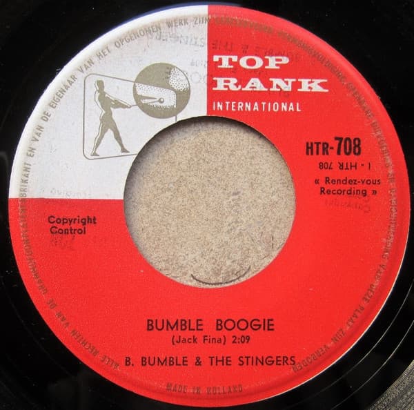 Album cover art for Bumble Boogie