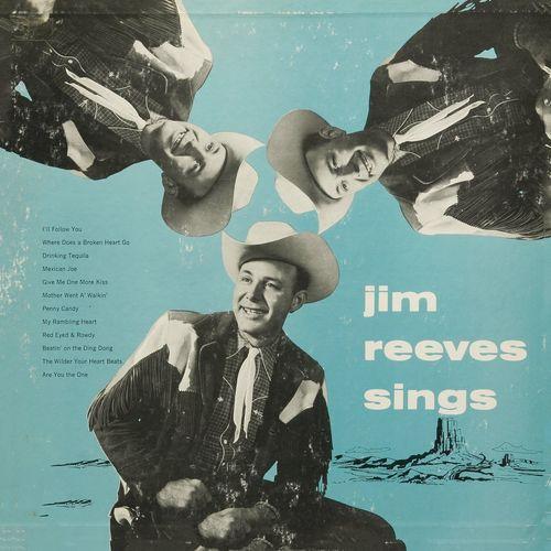 Album cover art for Jim Reeves Sings