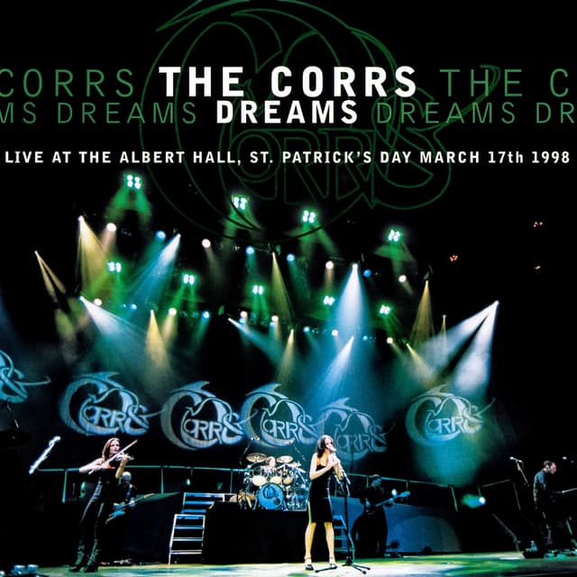 Album cover art for Dreams: Live at The Royal Albert Hall, St. Patrick’s Day, March 17th 1998