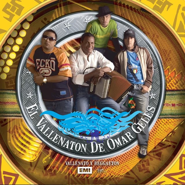Album cover art for El Vallenaton de Omar Geles