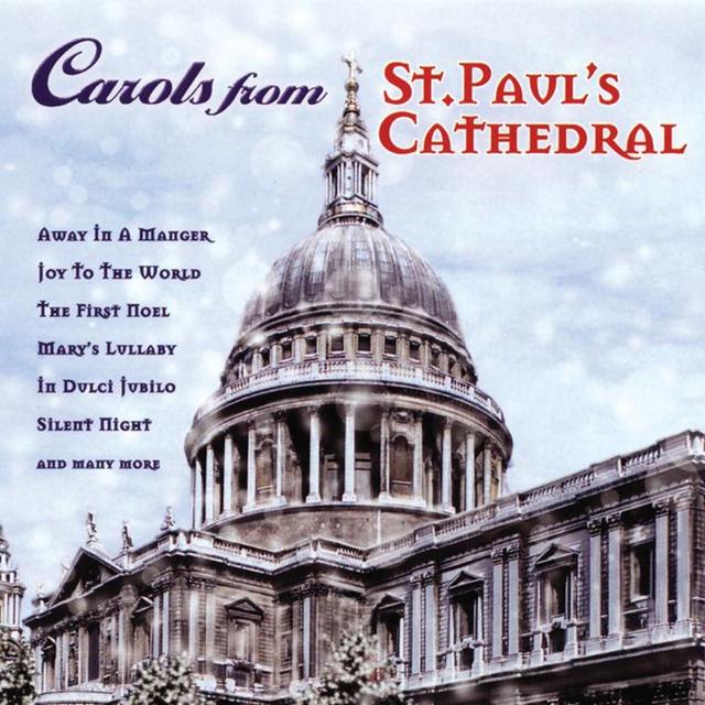 Album cover art for Christmas Carols From St Paul's Cathedral