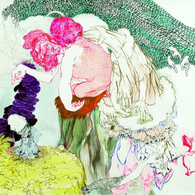 Album cover art for Feathers & Hallways