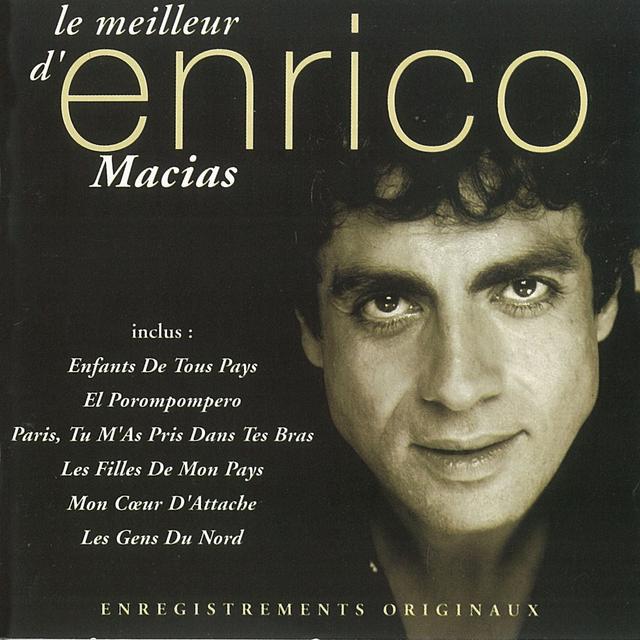 Album cover art for Le Meilleur d'Enrico Macias