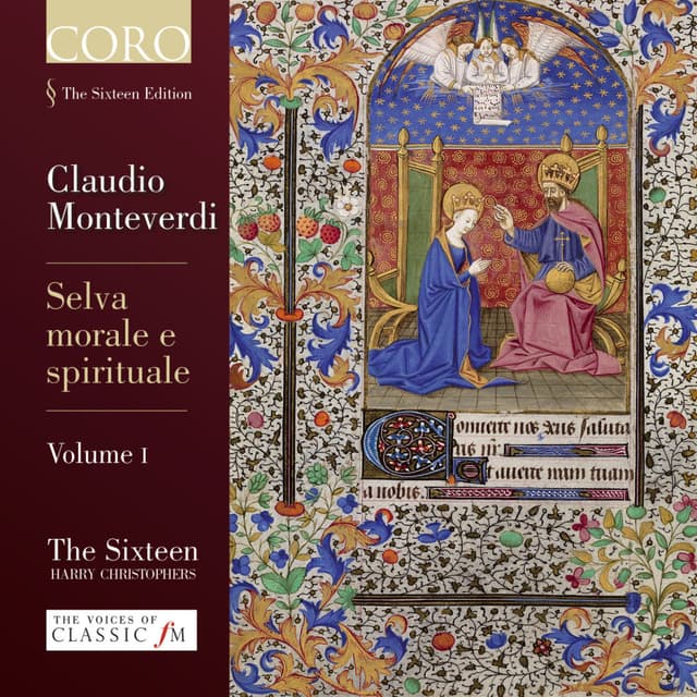 Album cover art for Monteverdi: Selva morale e spirituale, Vol. 1