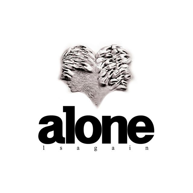Album cover art for alone