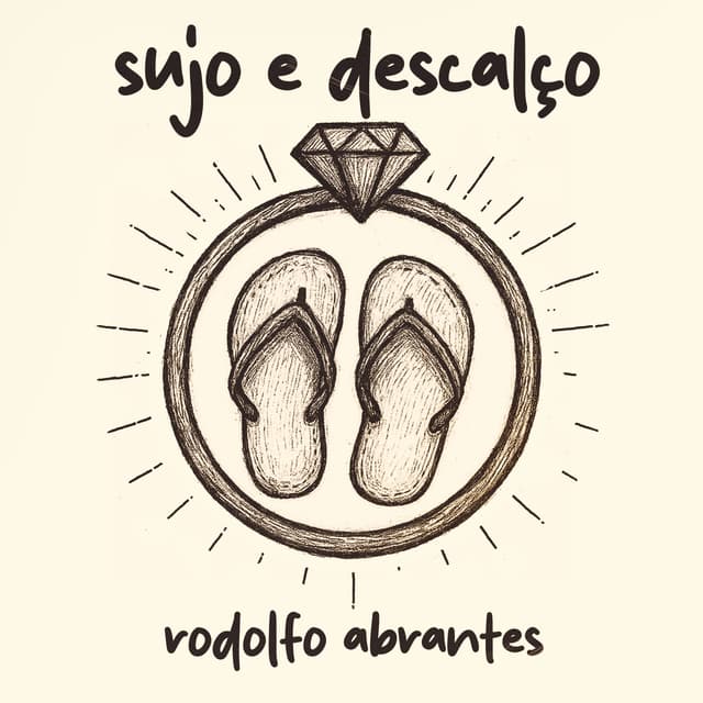 Album cover art for Sujo e Descalço