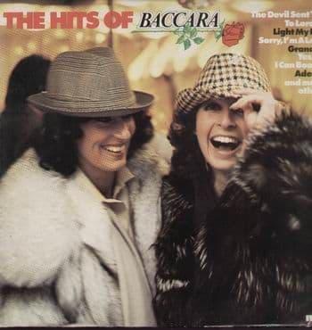 Album cover art for The Hits of Baccara