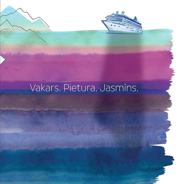 Album cover art for Vakars. Pietura. Jasmīns.