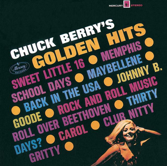 Album cover art for Chuck Berry's Golden Hits