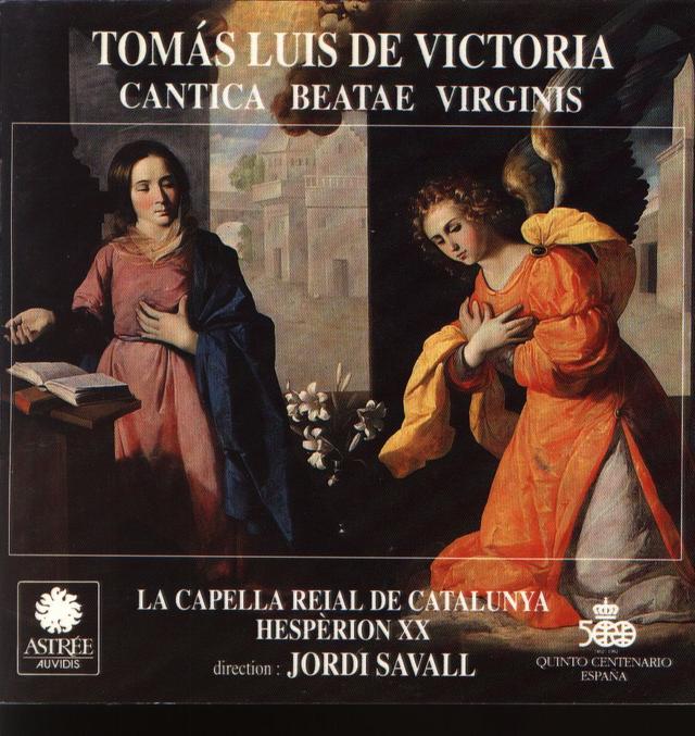 Album cover art for Cantica Beatae Virginis