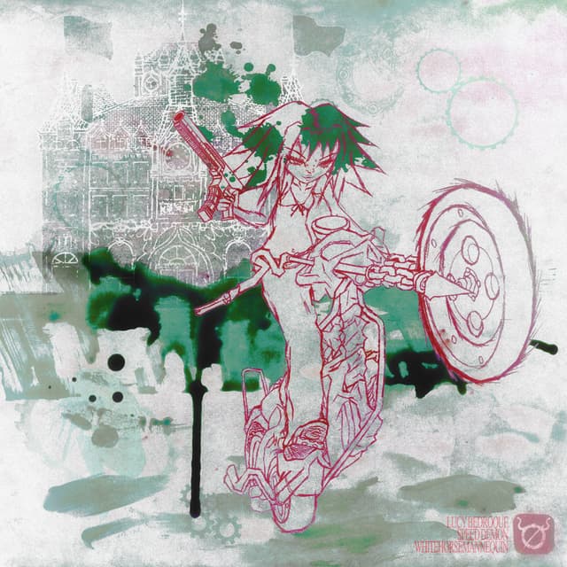 Album cover art for SPEED DEMON / WHITEHORSEMANNEQUIN