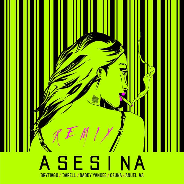 Album cover art for Asesina