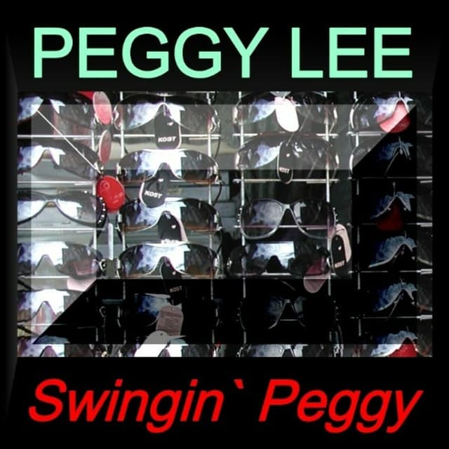 Album cover art for Swinging´ Peggy