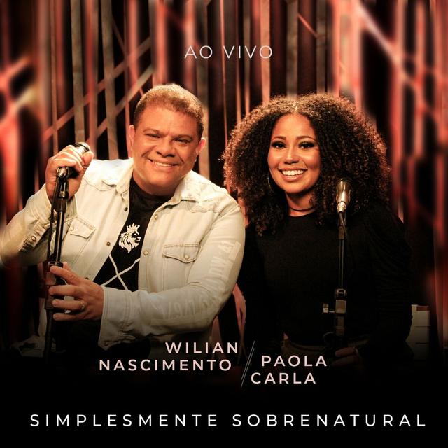 Album cover art for Simplesmente Sobrenatural (Ao Vivo)
