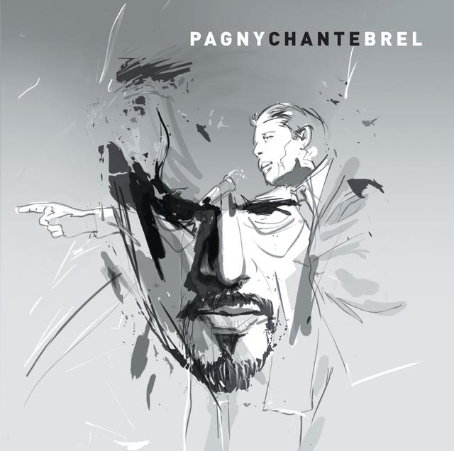 Album cover art for Pagny Chante Brel