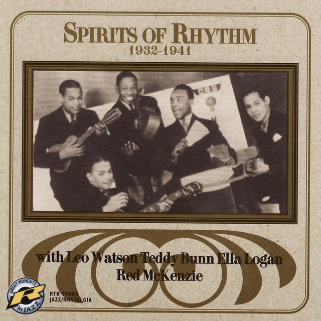 Album cover art for Spirits Of Rhythm 1932-1941