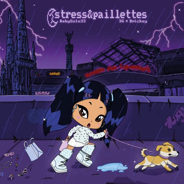 Album cover art for Stress & Paillettes