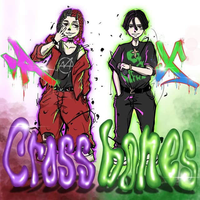 Album cover art for cross bones