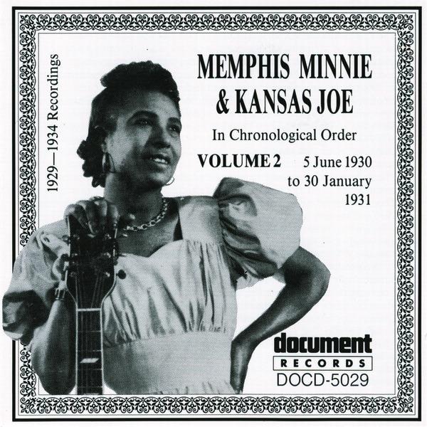 Album cover art for Memphis Minnie & Kansas Joe Vol. 2 (1930 - 1931)