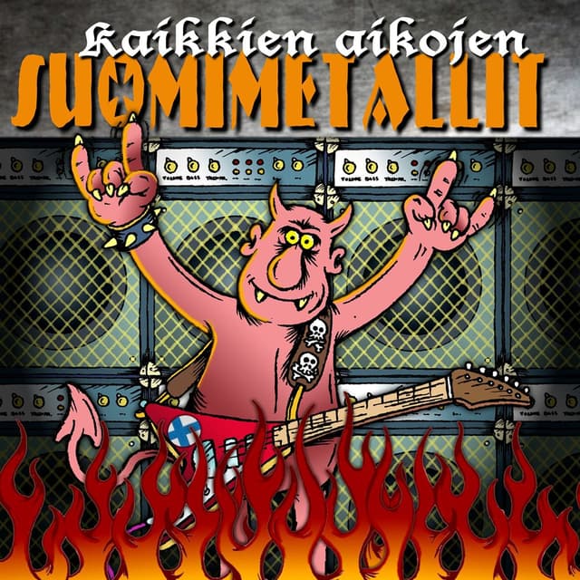 Album cover art for Kaikkien Aikojen Suomimetallit