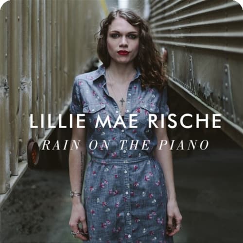 Album cover art for Rain on the Piano