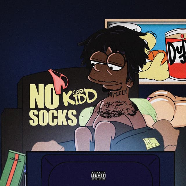 Album cover art for No Socks