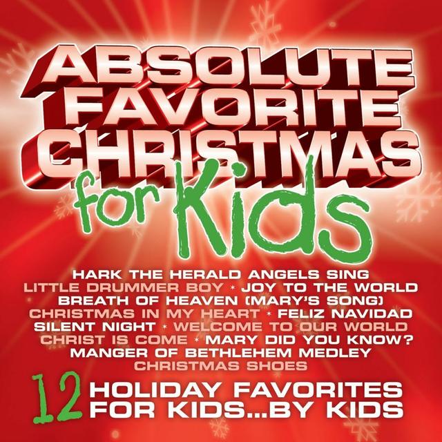 Album cover art for Absolute Favorite Christmas for Kids