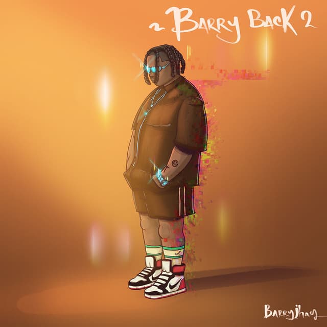 Album cover art for Barry Back 2