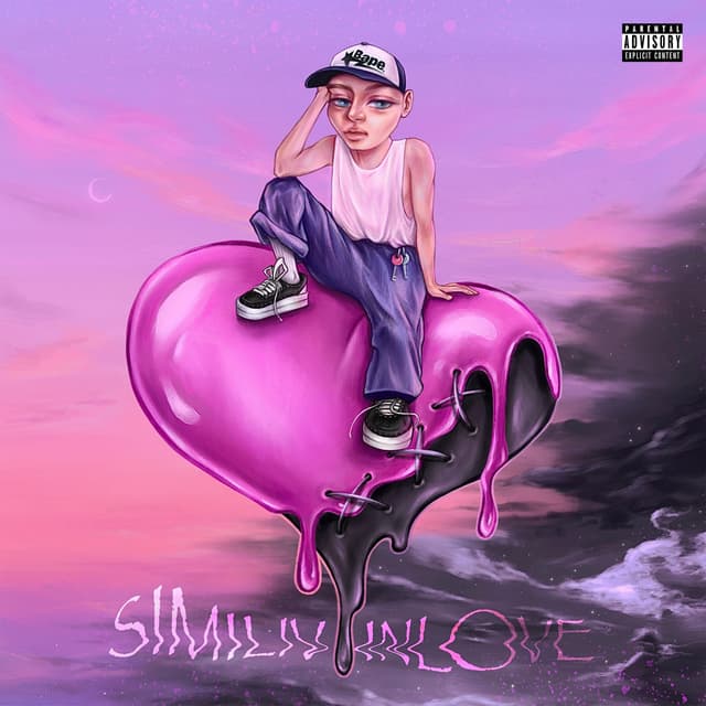 Album cover art for SIMILIVINLOVE