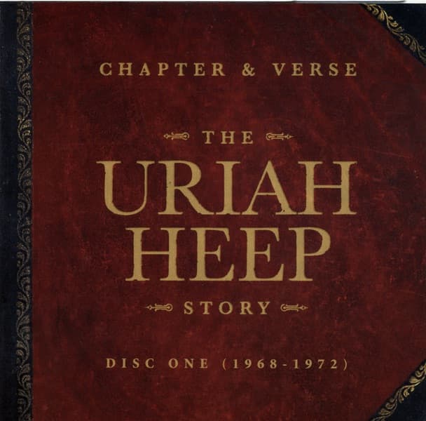 Album cover art for Chapter and Verse : The Uriah Heep Story