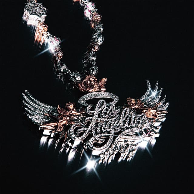 Album cover art for Los Angelitos
