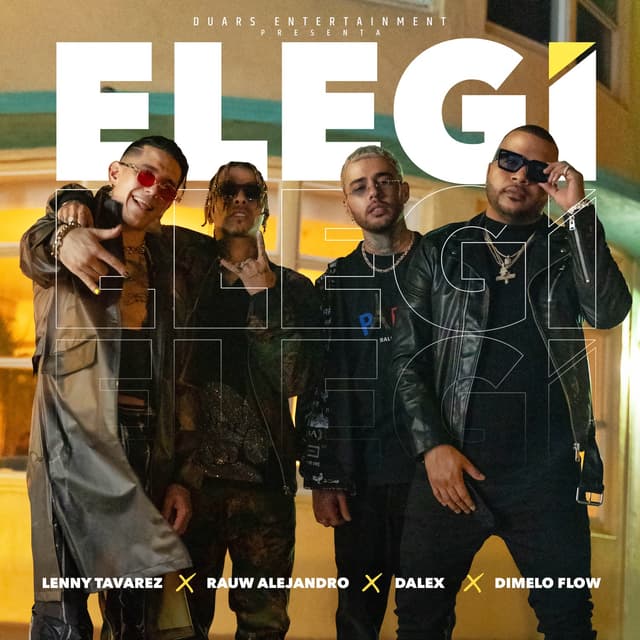 Album cover art for Elegí