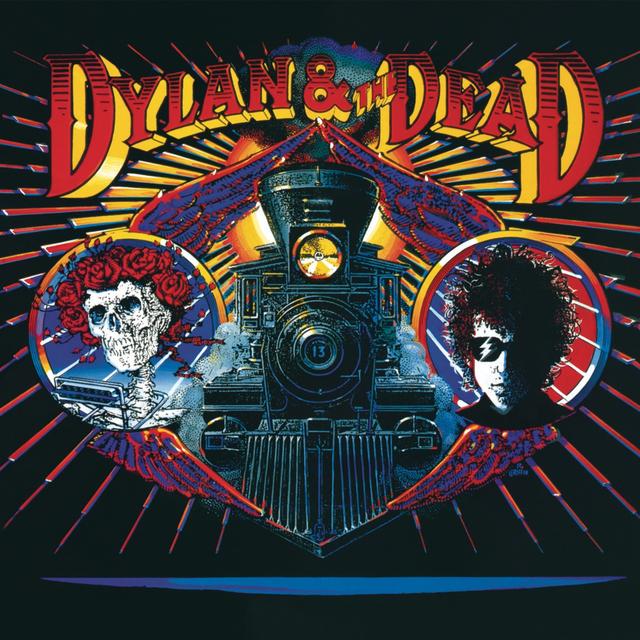 Album cover art for Dylan & the Dead