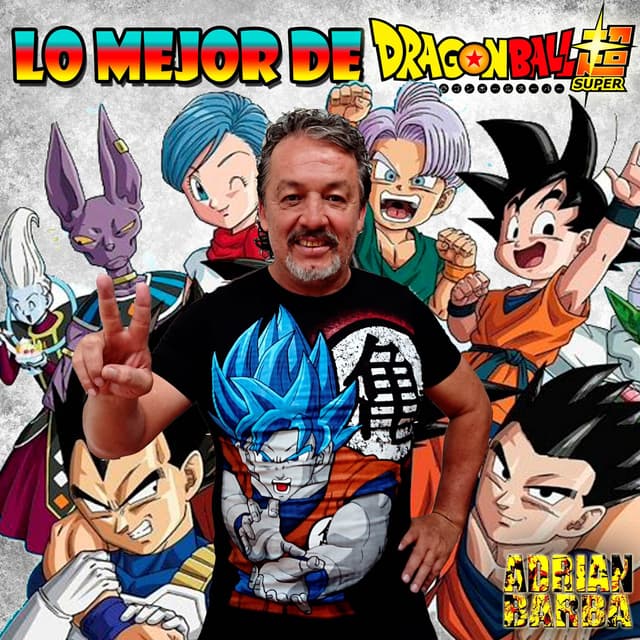 Album cover art for Lo Mejor de Dragon Ball Super