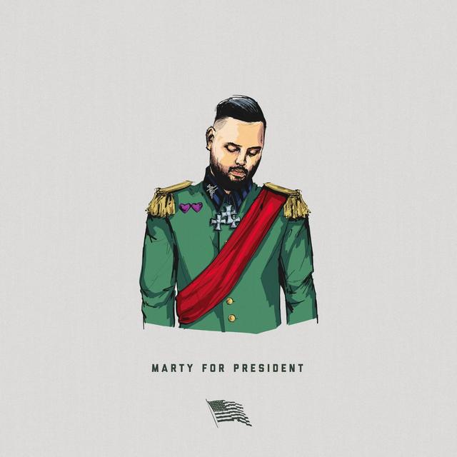 Album cover art for Marty for President