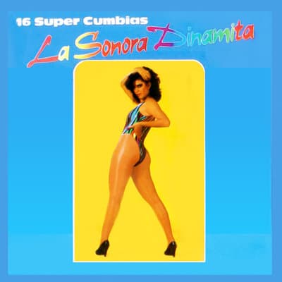 Album cover art for 16 Súper Cumbias