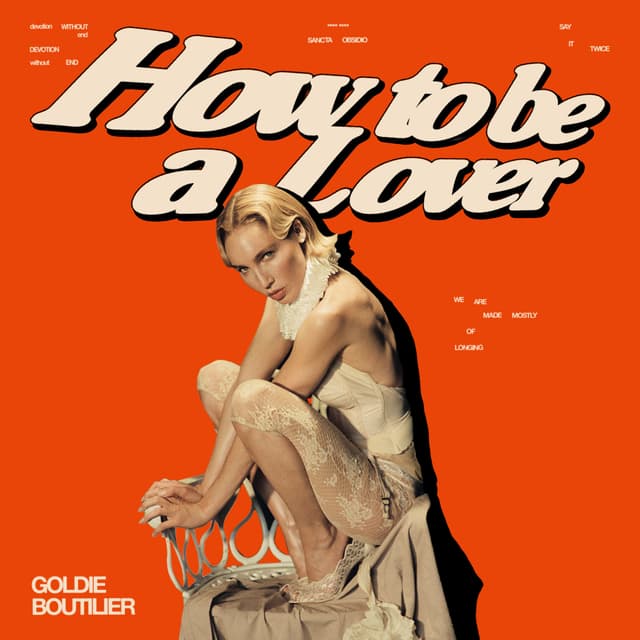 Album cover art for HOW TO BE A LOVER