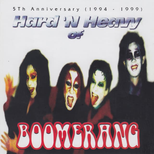 Album cover art for Hard 'N Heavy of Boomerang
