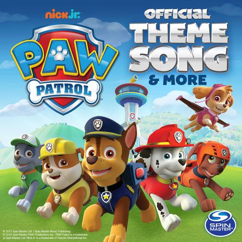 Album cover art for PAW Patrol Official Theme Song & More