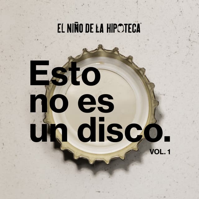 Album cover art for Esto no es un disco, vol.1