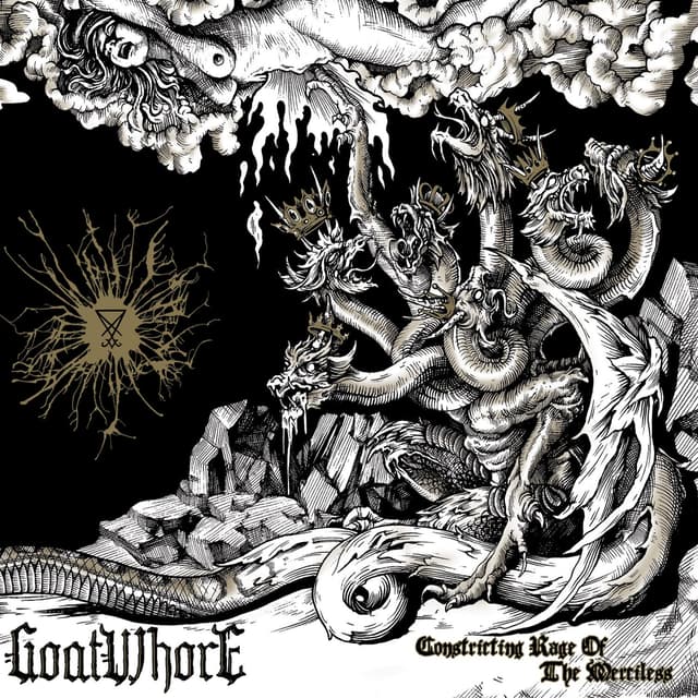 Album cover art for Constricting Rage Of The Merciless