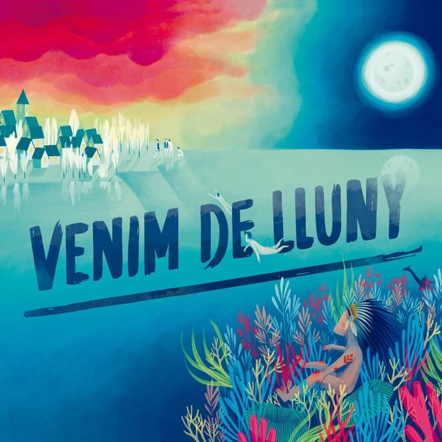 Album cover art for Venim de Lluny