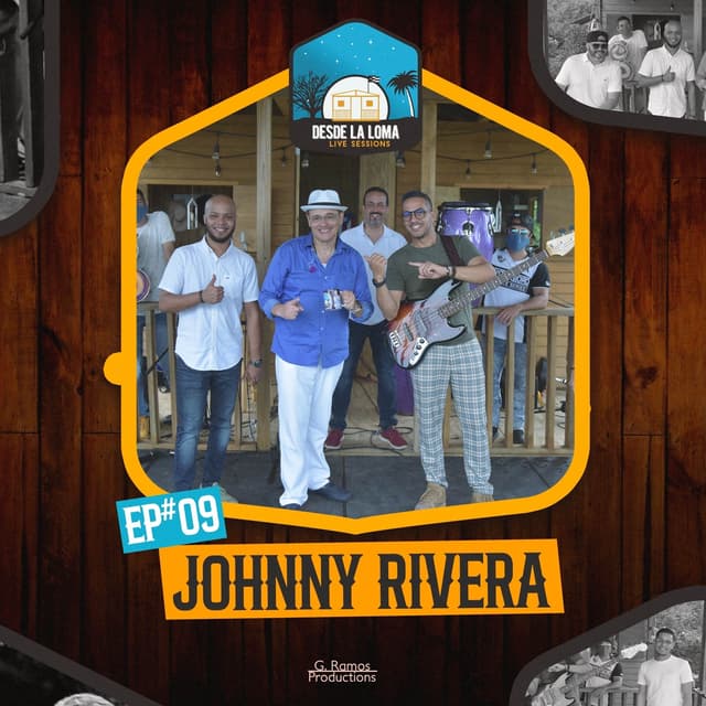 Album cover art for Johnny Rivera live at Sesiones Desde La Loma