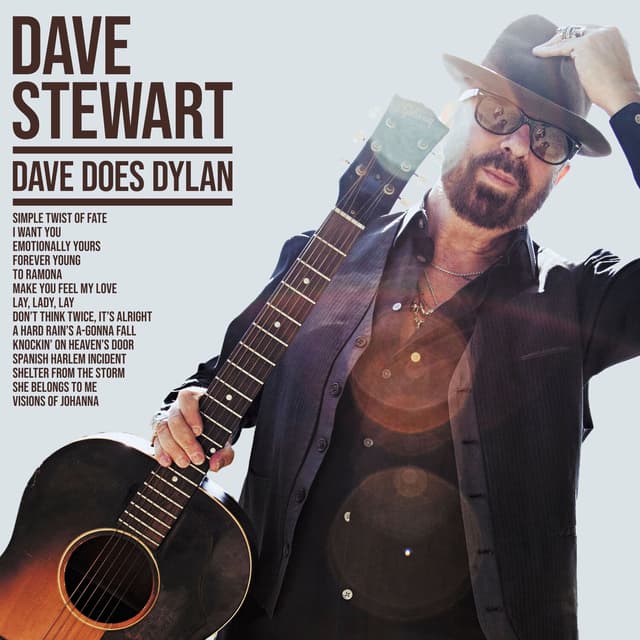 Album cover art for Dave Does Dylan