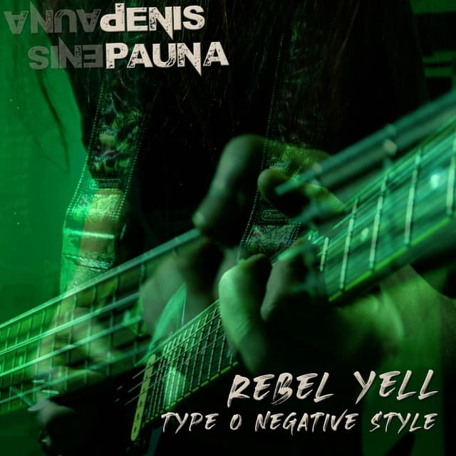 Album cover art for Rebel Yell Type O Negative style