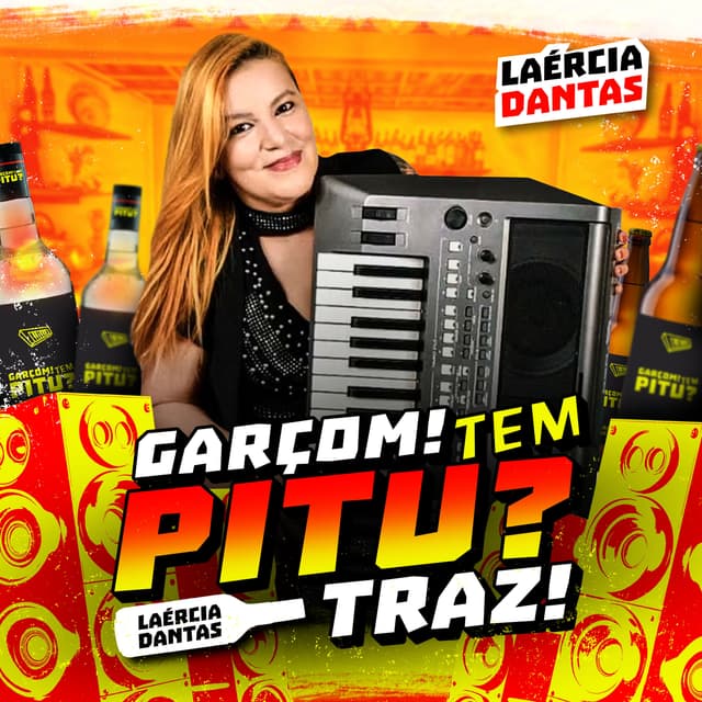 Album cover art for Garçom! Tem Pitu? Traz!