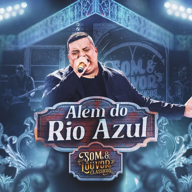 Album cover art for Além do Rio Azul (Ao Vivo)