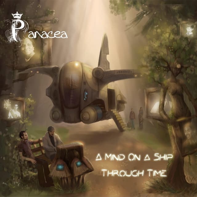 Album cover art for A Mind On A Ship Through Time